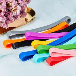 Grandes faixas de silicone elásticas de borracha, faixas extra grandes para notebook, escritório, equipamento ao ar livre, presentes, embalagem, faixa de borracha - Image 2