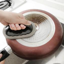 Emeril mágico esponja escova limpar borracha limpador de cozinha banho ferrugem forte descontaminação ferramentas limpeza com alça ferramentas domésticas - Image 3