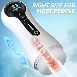 Dispositivo de Masturbação Masculina 3 em 1 com 4 Funções de Sucção e 9 Vibrações, Controle por Aplicativo, Simulação Realista de Sexo Oral, Vagina Artificial, Brinquedos Sexuais para Homens - Image 4