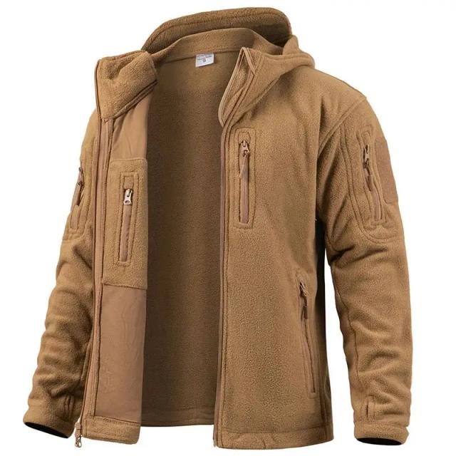 Jaqueta Tática Masculina de Inverno Quente Militar Resistente à Água