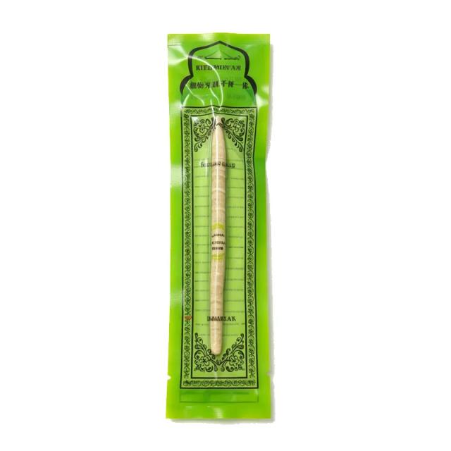 Escova de Dentes Miswak YAS03 Natural Selada a Vácuo para Hálito Fresco e Gengivas Saudáveis