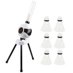 Máquina automática de treinamento de peteca de badminton robô servindo máquina de tiro de badminton - Image 1