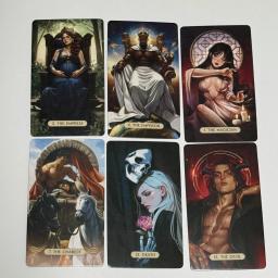 The Love and Lust Tarot Versão em Inglês Baralho de 78 Cartas para Leituras de Paixão, Intimidade e Amor Profundo 10.3*6cm - Image 2