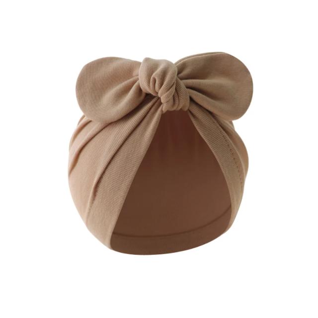 Chapéu Turbante Bebê Algodão Macio 1 Peça