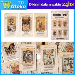 Baralho de Cartas de Tarô Retrô 2026 com Guia – Presente para Iniciantes em Adivinhação e Leitura de Tarô - Image 3
