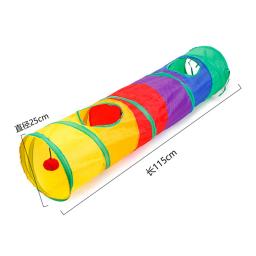 Túnel para Gatos, Brinquedo Colapsável para Animais de Estimação, Brinquedos para Gatos e Cães para Exercícios e Treinamento - Image 6