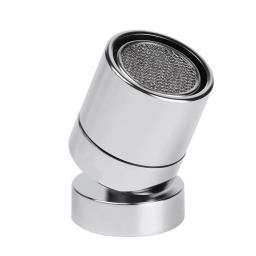 Torneira aerador pulverizador pia aeradores 360 graus giratória torneiras bocais à prova de respingo bubblers cozinha poupança de água bocais casa - Image 2