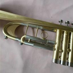 Alta qualidade TR-190GS 85 bb trompete instrumentos musicais de bronze banhado a prata trompete bc com bocal luvas caso - Image 4