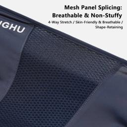 Máscara de malha respirável com elástico para as orelhas, protetor solar anti-UV, cobertura facial fina e respirável, gola esportiva para mulheres e homens - Image 2