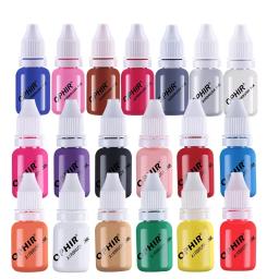 Tinta de tinta acrílica de 10ml, 30 cores, aerógrafo, tintas para unhas, pigmentos de água, aerógrafo para spray, suprimentos de arte, acesso à pintura à base de água - Image 1