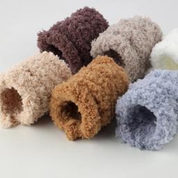 1 Unidade de Hastes de Chenille Jumbo de Material Coral Fleece, com 1 Metro de Comprimento Cada, para Artesanato Infantil DIY - Image 3