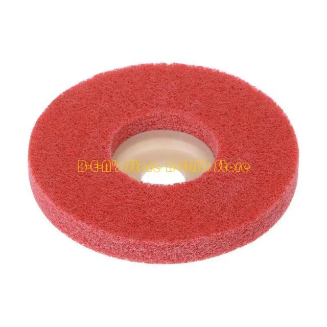 Y1AD 100mm Nylon Disco polimento fibra ferramentas abrasivas para rebarbadora