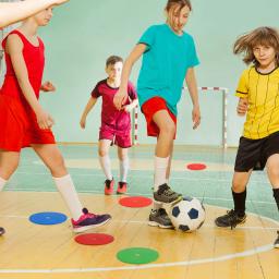 12 Marcadores de Disco Plano para Futebol, Equipamento de Treino para Adultos, Acessórios para Desenvolvimento de Habilidades e Exercícios de Movimento dos Pés em Ambientes Internos - Image 6