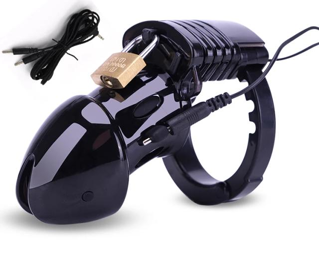 Maca de Bola Eletro CB6000 Gaiola de Castidade Controle Remoto Anel de Pênis Brinquedo Sexual BDSM para Homens