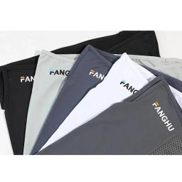 Máscara de malha respirável com elástico para as orelhas, protetor solar anti-UV, cobertura facial fina e respirável, gola esportiva para mulheres e homens - Image 6