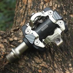 Pedais de bicicleta RACEWORK X-M8100 MTB ultraleves com travamento automático DU + pedais de bicicleta com rolamento de esferas compatíveis com o sistema Shimano SPD - Image 5