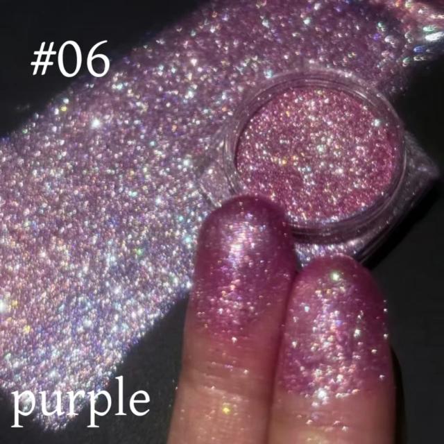 Glitter Iluminador Corporal de Alto Brilho para Mulheres - Suprimentos para Festas