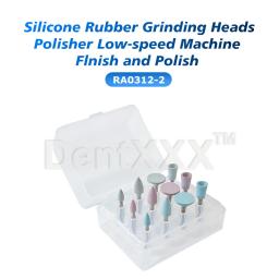 Kit de polimento de silicone 12 tamanhos, ra 2.35mm para polimento de compostos de porcelana de resina com ferramenta de laboratório de peça de mão de baixa velocidade - Image 1