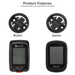 Base de montagem de suporte de computador de bicicleta para garmin bryton wahoo magene base adaptadora de montagem de computador de bicicleta peça de reposição de plástico - Image 2