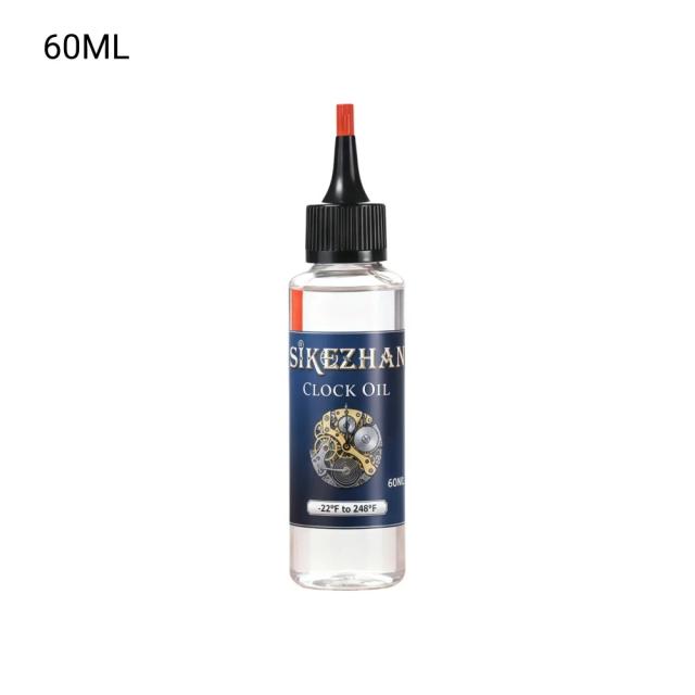Óleo Sintético para Relógios 60ml com Aplicador de Precisão