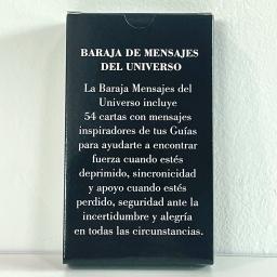 Baralho de tarô espanhol, cartas oracle do universo, tarô de palavras-chave, cartas de mensagens de espírito, para iniciantes, tarô versão espanhola, 12x7cm - Image 4