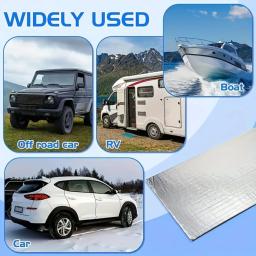 Pacote Econômico com 50 Peças: Manta de Isolamento Acústico e Térmico para Carros, Autoadesiva, para Portas, Teto e Motor - Image 2