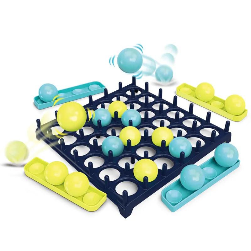 Jogo de mesa infantil com bolas saltitantes, jogo de arremesso interativo, diversão para festas, jogo de tabuleiro social para brincar em família, presente para crianças