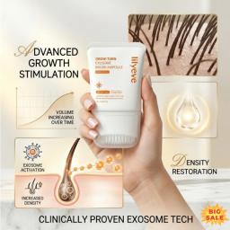 Sérum Avançado de Exossomos para Crescimento Capilar - Tratamento Rápido para Crescimento de Cabelo, Essência Anti-Queda, Cuidado Natural do Couro Cabeludo - Image 1