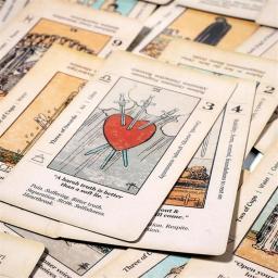 Baralho de Cartas de Tarô Retrô 2026 com Guia – Presente para Iniciantes em Adivinhação e Leitura de Tarô - Image 1