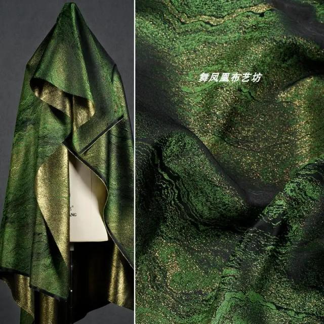 Tecido jacquard brocado estilo chinês terno roupas vestuário tecido de costura atacado medidores de pano material diy