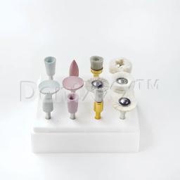 Conjunto de Polimento Misto com 12 Peças/Caixa: Cabeças de Silicone e Escova Aprimoradas para Polimento - Alcance um Polimento de Alto Brilho com Pasta de Polimento - Image 5
