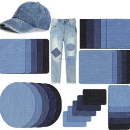 Apliques de Jeans para Roupas - Adesivos Termocolantes e de Costura, Suprimentos DIY para Calças e Jaquetas - Image 1