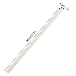 1pc 1 metro tira de vedação inferior da porta auto-adesivo aoors e windows, isolamento acústico, à prova de vento, tira de vedação porosa 1pc 1 me - Image 6