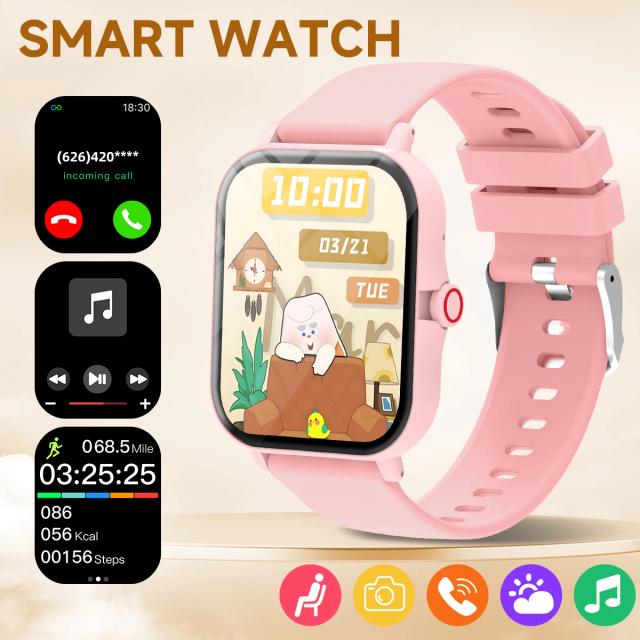 Smartwatch 2026 Tela HD 1.83'' Chamada Bluetooth Multi-Modo Esportivo
