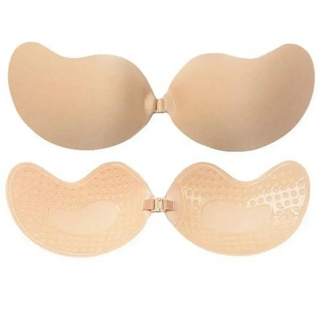 A-D Sutiã Adesivo Reutilizável Push-Up Invisível 1 Par