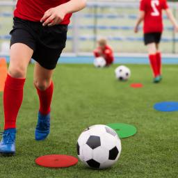 12 Marcadores de Disco Plano para Futebol, Equipamento de Treino para Adultos, Acessórios para Desenvolvimento de Habilidades e Exercícios de Movimento dos Pés em Ambientes Internos - Image 4