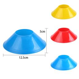 10 pçs sinal de treinamento de futebol prato resistente à pressão cones marcadores discos balde ao ar livre basquete treinamento de futebol esportes - Image 4