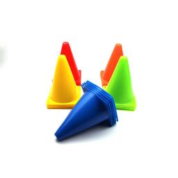 Cones de futebol de plástico equipamento de treinamento de futebol 18cm cones de marcação crianças cone de tráfego discos de agilidade curso de obstáculo esportes - Image 4