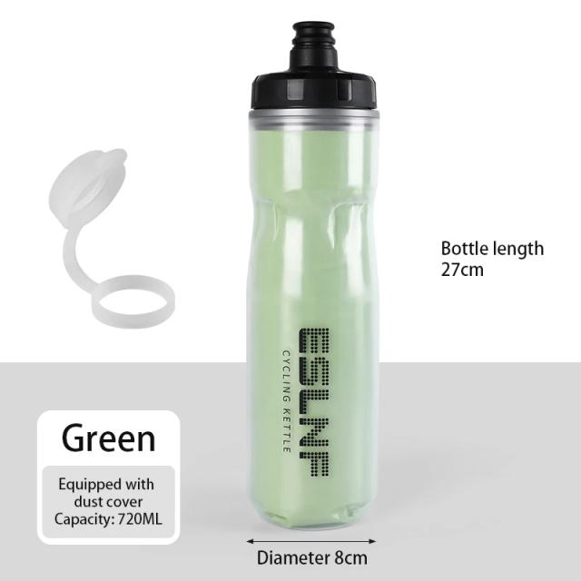 ESLNF Garrafa de Água para Bicicleta 720ml PP5 Ciclismo Outdoor