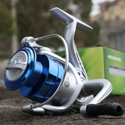 Billings carretel de pesca giratório para água salgada de água doce carretel ultraleve dobrável esquerda/direita intercambiável fácil de transportar - Image 5