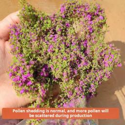 Conjunto de mini modelo de videira e flor -3 gramas/0,05 onças de plantas verdes artificiais, adequado para casas modelois, paisagismo, faça você mesmo cra - Image 5