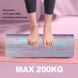 Rolo de Espuma EVA de 45cm Portátil para Massagem Profunda, Rolo de Massagem para Yoga, Relaxamento Muscular, Suporte Lombar, Equipamento de Fitness para Pilates - Image 4