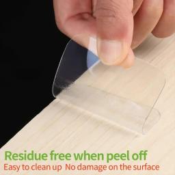 Fita adesiva dupla face resistente 50 peças-montagem instantânea de imagens e tapetes sem esforço, solução reutilizável sem unhas - Image 6