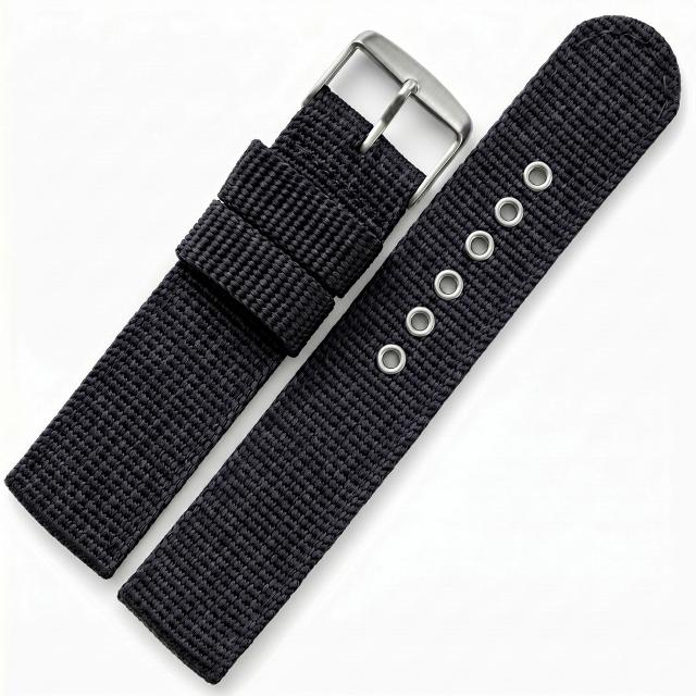 Pulseira Universal de Nylon para Relógio 18-24mm Esportiva em 4 Cores
