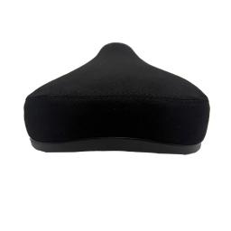 Selim para bicicleta BMX, disponível nas cores bordô e preto, feito de veludo, com as dimensões de 23 cm (comprimento) x 16 cm (largura) x 6 cm (altura), confortável. - Image 5