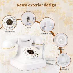 Telefone Livro de Mensagens de Áudio para Casamentos, Mensagens de Voz para Convidados, Livro de Mensagens de Boas-Vindas para Banquetes, Telefone para Mensagens de Chegada, Celebrações de Aniversário - Image 4