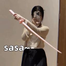 3d impresso gravidade em linha reta para fora telescópica samurai alívio do estresse brinquedos extensíveis cos adereços criativo dobrável katana presentes engraçados - Image 2