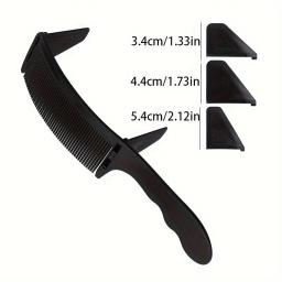 Pente de Cabeleireiro Profissional Curvo para Corte Reto e Posicionamento de Cabelo - Image 4