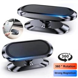 360 °   Suporte magnético do telefone do carro ímã smartphone suporte móvel celular gps suporte para iphone 13 12 xr xiaomi mi huawei samsung lg - Image 1