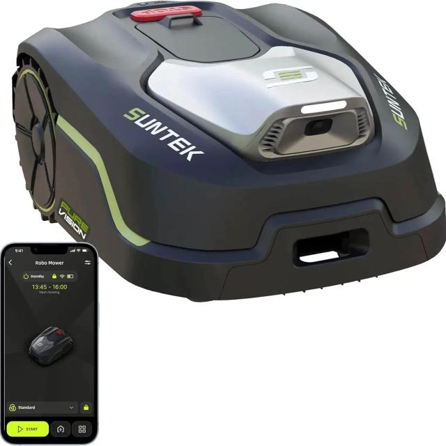 SUNTEK Robô Cortador de Grama AI Vision 600m²